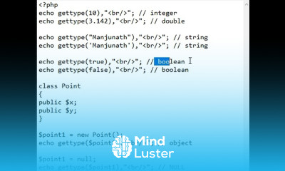 gettype function in PHP PHP shorts 13 