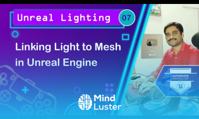 Linking Light to Mesh in Unreal Engine Unreal Lighting Tutorial 07 