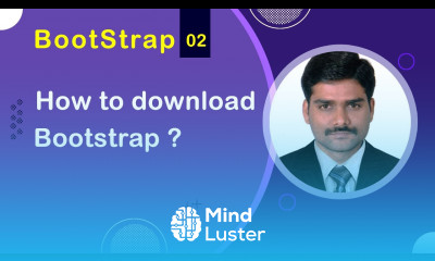 How to Download Bootstrap Offline Bootstrap5 Tutorial 02 