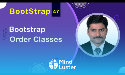 Bootstrap Order Classes Bootstrap Grid System Bootstrap 5 Tutorial 47 