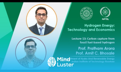 Lec 13 Carbon Capture from Fossil Fuel based Hydrogen