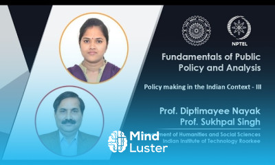 LEC 51 Policy Making in the Indian Context III