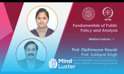 LEC 40 Welfare Policies I