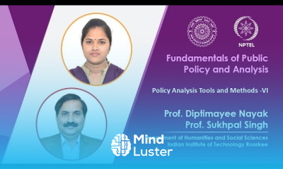 LEC 27 Policy Analysis Tools and Methods VI