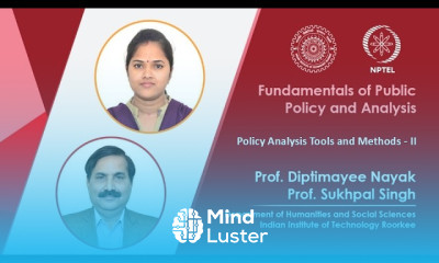LEC 23 Policy Analysis Tools and Methods II