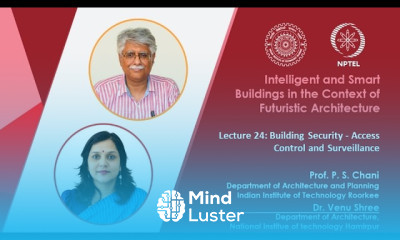 Lecture 24 Building Security Access Control and Surveillance