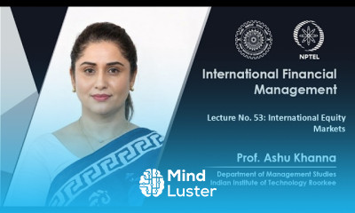 Lec 53 International Equity Markets