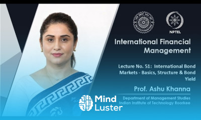 Lec 51 International Bond Markets Basics Structure Bond Yield