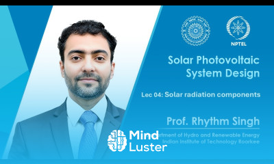 Lec 04 Solar radiation components