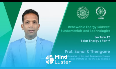 Lecture 12 Solar Energy Part 9