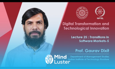 Lecture 25 Transitions in Software Markets 5