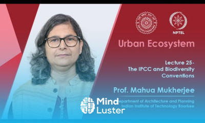 Lecture 25 The IPCC and Biodiversity Conventions