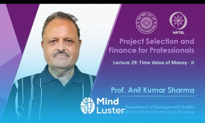 Lecture 29 Time Value of Money II