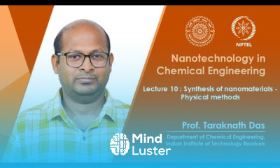 Lecture 10 Synthesis of nanomaterials Physical methods