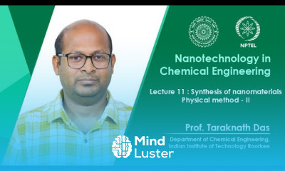 Lecture 11 Synthesis of nanomaterials Physical method II