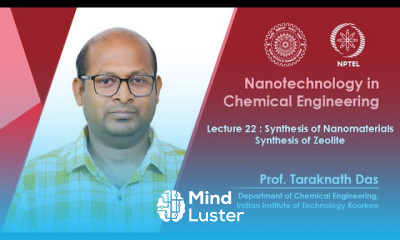Lecture 22 Synthesis of Nanomaterials Synthesis of Zeolite