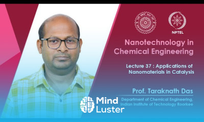 Lecture 37 Applications of NMs in Catalysis