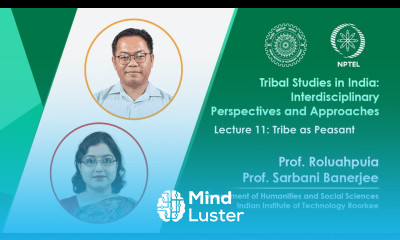 Lecture 11 Tribe as Peasant