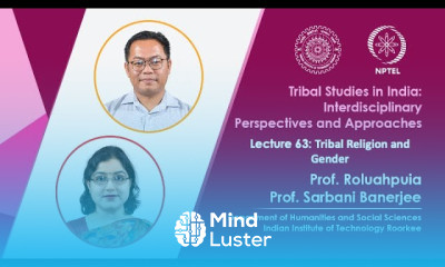 Lecture 63 Tribal Religion and Gender