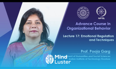 Lecture 17 Emotional Regulation and Techniques