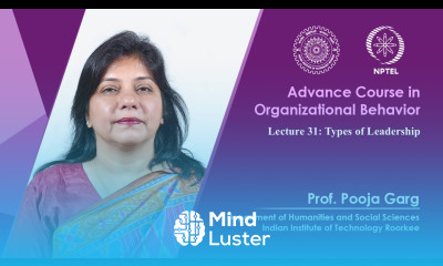 Lecture 31 Types of Leadership