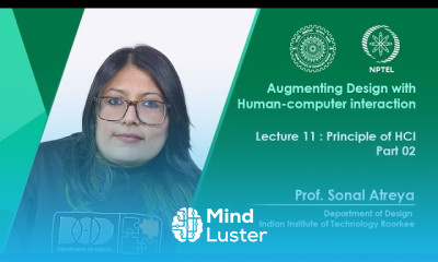 Lecture 11 Principles of HCI Part 2