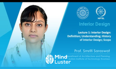 Lecture 01 Interior Design Definition Understanding History of Interior Design Scope