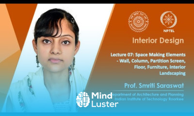 Lecture 07 Space Making Elements
