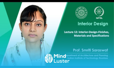 Lecture 12 Interior Design Finishes Materials and Specifications