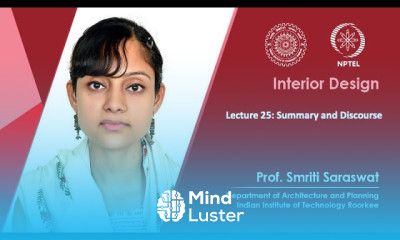 Lecture 25 Summary and Discourse of week 5