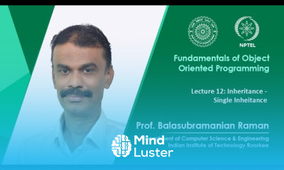 Lecture 12 Inheritance Single Inheritance