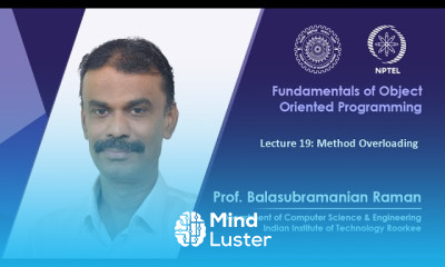 Lecture 19 Method Overloading