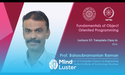 Lecture 37 Template Class in C