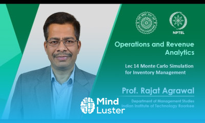 Lecture 14 Monte Carlo Simulation for Inventory Management