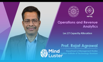 Lecture 27 Capacity Allocation