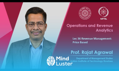 Lecture 36 Revenue Management Price Based