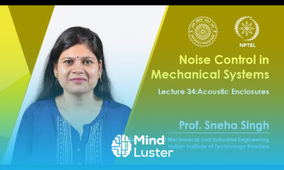 Lecture 34 Acoustic enclosures