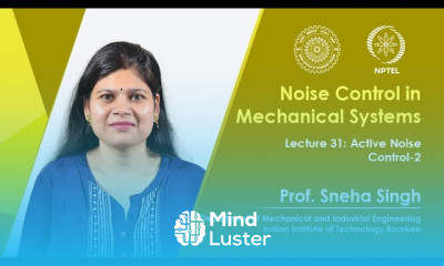 Lecture 31 Active noise control 2