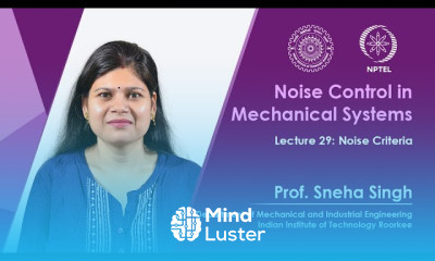 Lecture 29 Noise criteria