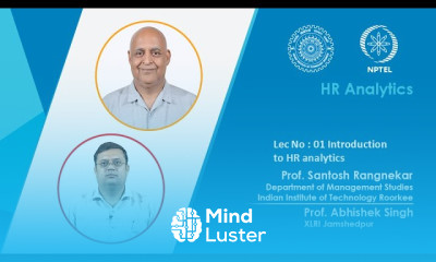 Lecture 01 Introduction to HR analytics