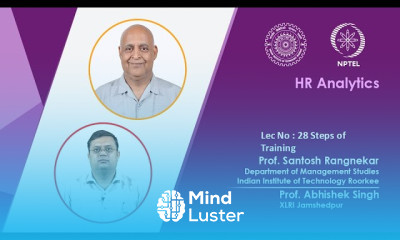 Lec 28 Steps of training