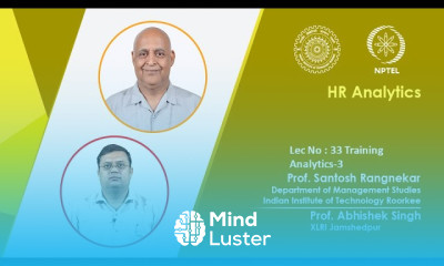 Lec 33 Training Analytics – 3