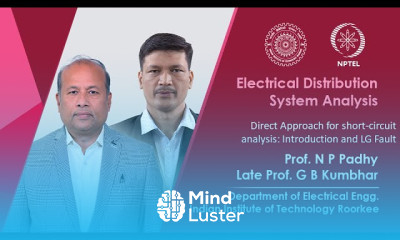 Direct Approach for Short Circuit Analysis Introduction and LG Fault