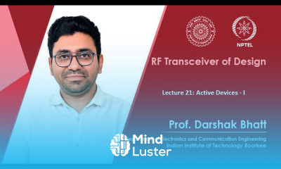 Lecture 21 Active Devices I