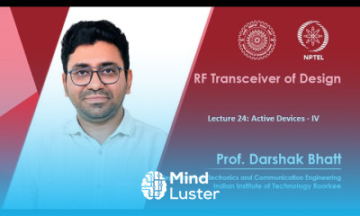 Lecture 24 Active Devices IV