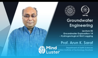 Lecture 51 Groundwater Exploration 13 Sampling