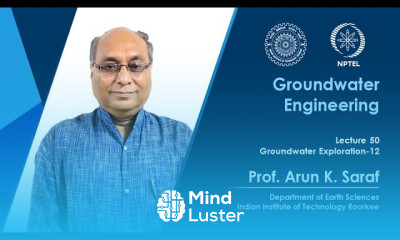Lecture 50 Groundwater Exploration 12