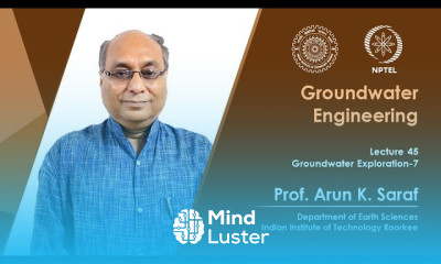 Lecture 45 Groundwater Exploration 7