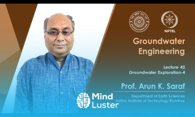 Lecture 42 Groundwater Exploration 4