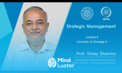 Lecture 04 Concepts of Strategy 3